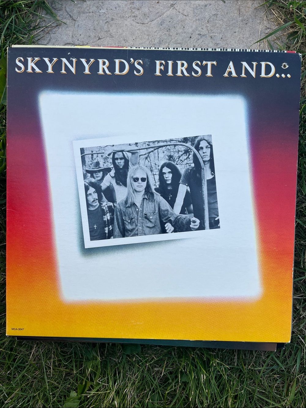 Skynyrd's First And... Vinyl Record - Gradient Red/Orange/Yellow Cover